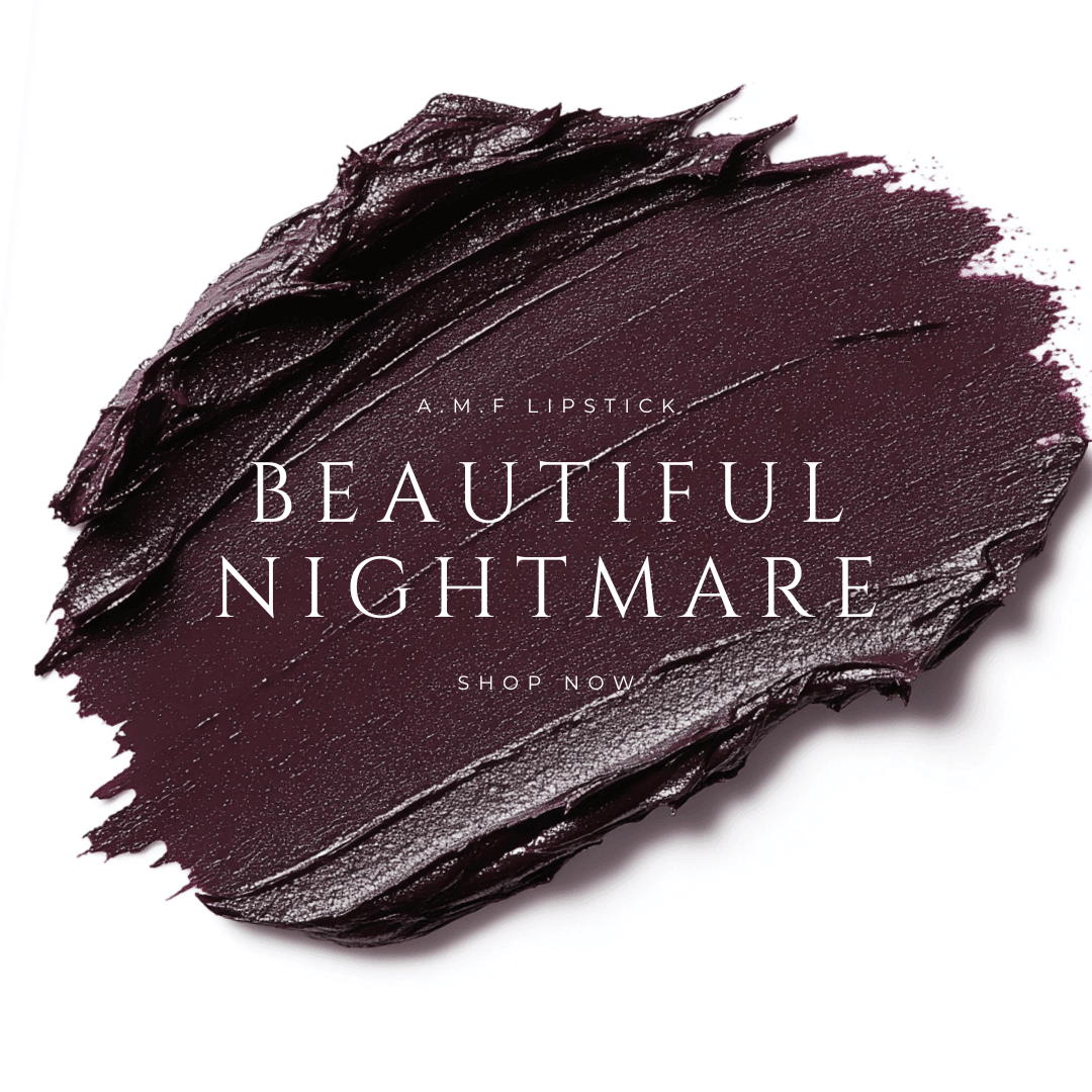 LIMITED EDITION | Beautiful Nightmare in Our Luxe Rhinestone Tube - A.M.F LIPSTICK