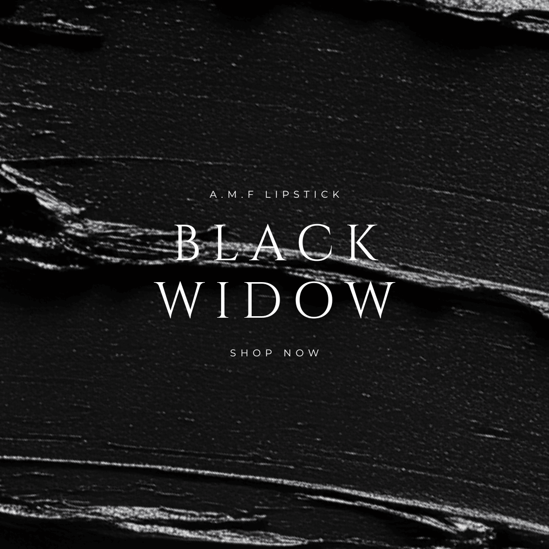 LIMITED EDITION | Black Widow in Our Luxe Rhinestone Tube