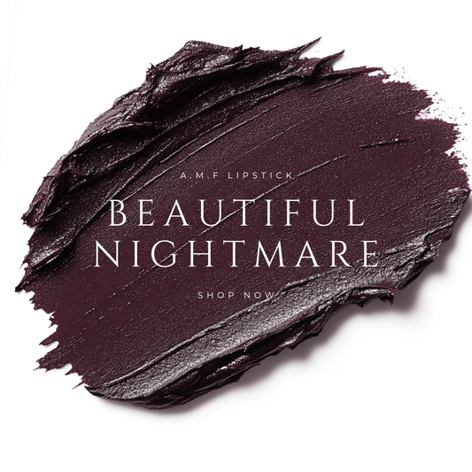 LIMITED EDITION | Beautiful Nightmare in Our Luxe Rhinestone Tube - A.M.F LIPSTICK