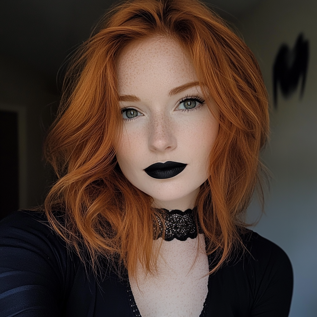 LIMITED EDITION | Black Widow in Our Luxe Rhinestone Tube