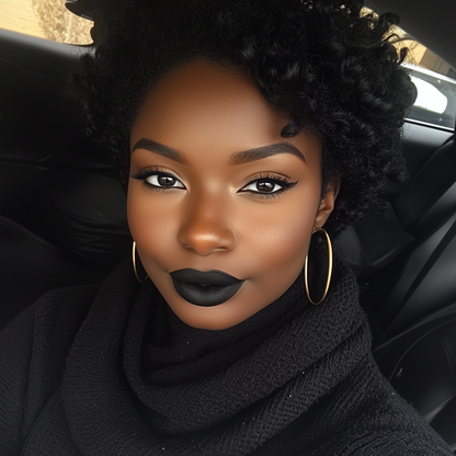LIMITED EDITION | Black Widow in Our Luxe Rhinestone Tube