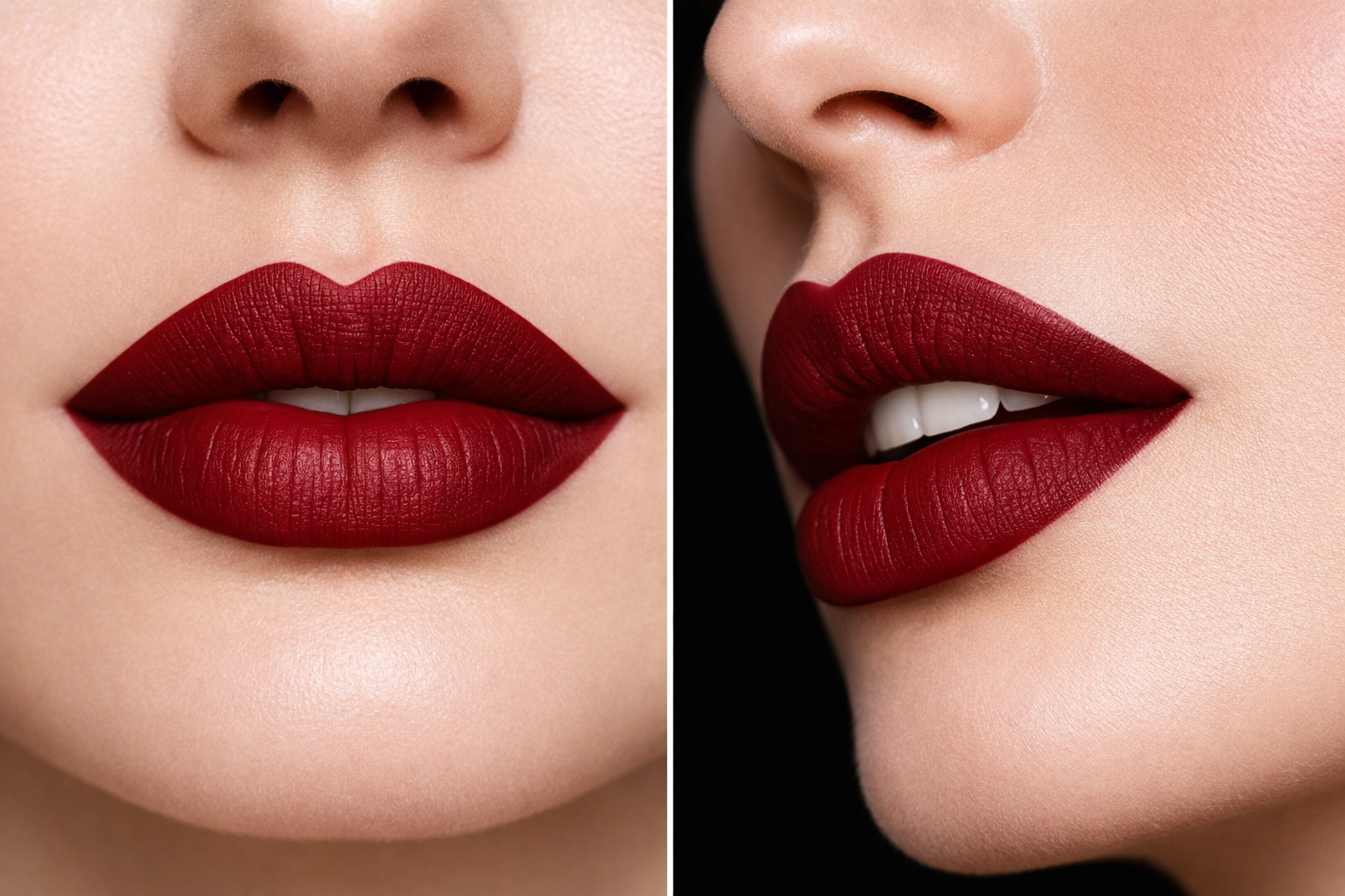 red bold matte lipstick for women transfer proof